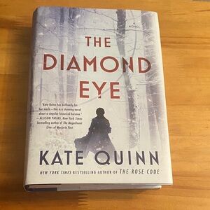 The Diamond Eye by Kate Quinn Hardcover Book